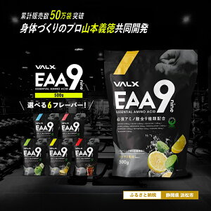 【ふるさと納税】VALX EAA9 500g 【山本義徳 アンチドーピング 国産 パウダー サプリメント 健康食品 男性 女性 筋トレ BCAA オススメ バルクス 浜松市 静岡県】 雑貨 日用品