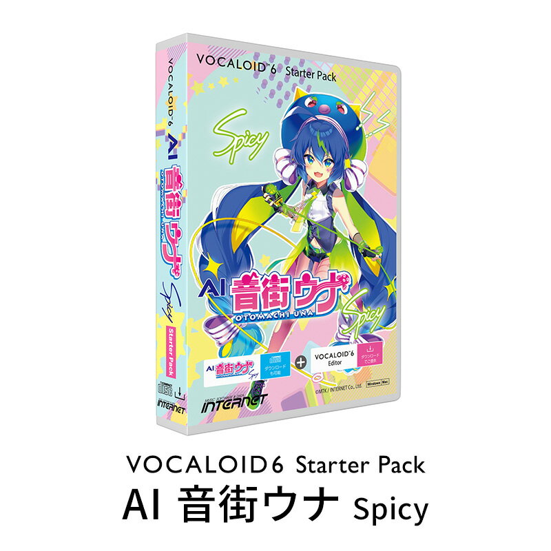 ڤդ뤵ǼǡVOCALOID6 Starter Pack AI  Spicy VOCALOID 6 ܡ ѥ...