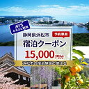 【ふるさと納税】HISふるさと納税宿泊予約専用クーポン(静岡県浜松市)15,000円分