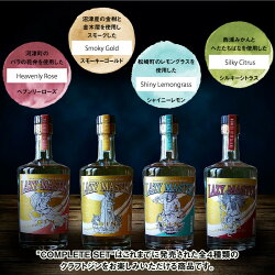 【ふるさと納税】 クラフトジン 4種 500ml 4本セット フルーティ 国産蒸留 贈り物 贈答 お酒 アルコール 父の日 画像2