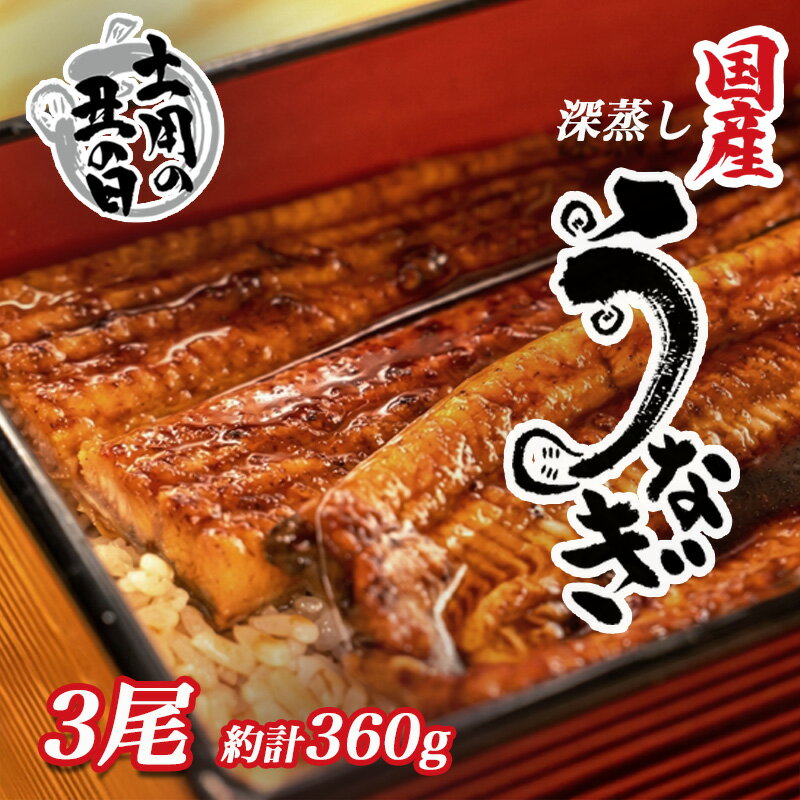 【ふるさと納税】 土用 丑の日 対応 うなぎ 蒲焼 国産 3