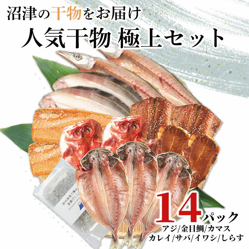 干物 2023極上ギフト 厳選 8種 14パック 贅沢 ひもの 計15枚 しらす 100g 沼津 加倉水産 贈答