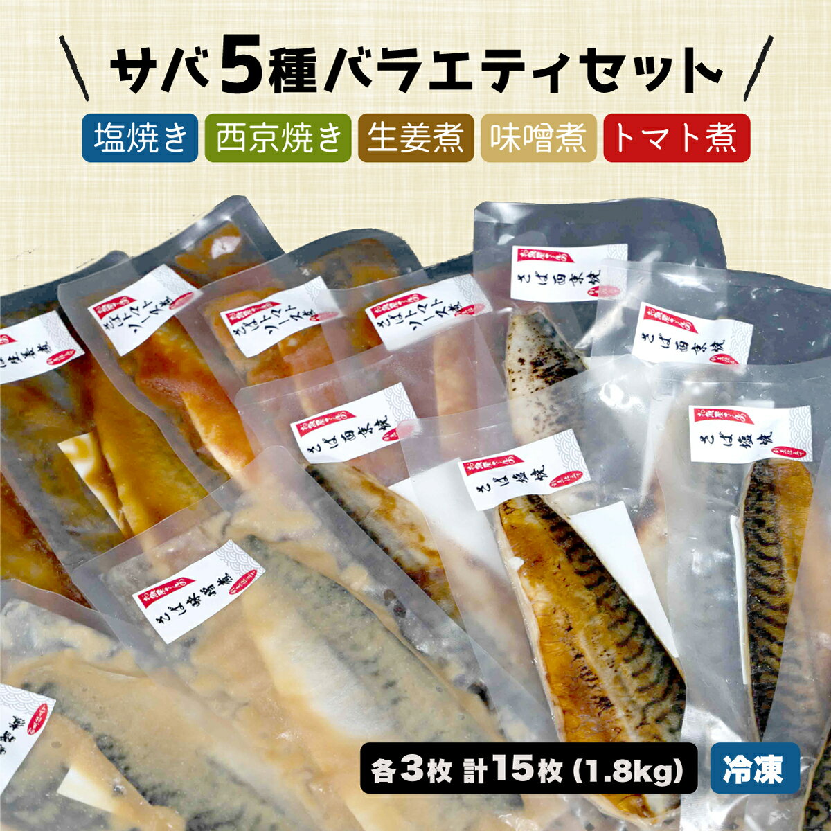 【ふるさと納税】 鯖 さば 5種 煮付け 焼き 詰め合わせ セット 塩焼き 西京焼き 生姜煮 味噌煮 トマト煮 指定日可