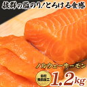 【ふるさと納税】まるが水産 ノルウェーサーモン うれしいたっぷり1.2kg 大容量 魚 サーモン 刺身 ノルウェー