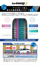 【ふるさと納税】【ヨコハマタイヤ】iceGUARD 7（アイスガード） 軽自動車 タイヤ 155/65R14 75Q スタッドレスタイヤ 4本セット 【 静岡県 三島市 】･･･ 画像2