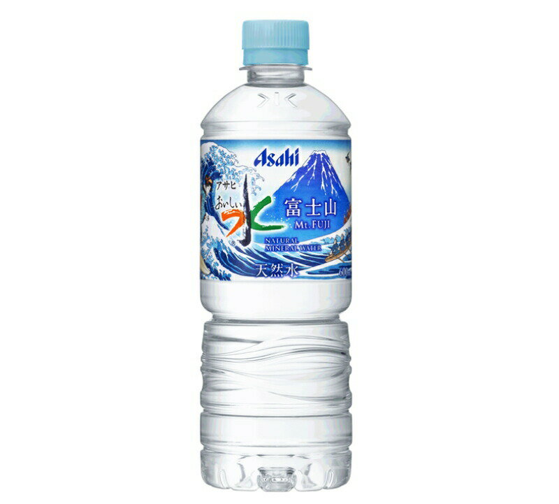 【ふるさと納税】「アサヒ　おいしい水」富士山のバナジウム天然水　600ml×24本セット　ミネラルウォーター　送料無料 静岡県 富士宮市