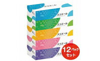 【ふるさと納税】エリエールティシュー　180組×5個入×12パック　60個　パルプ100％　静岡県富士宮市