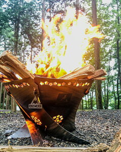 【ふるさと納税】焚き火台 コンパクト ANCAM(アナキャン) 組立式焚き火台「FIRE WHIRL」Mサイズ 静岡県富士宮市通販格安セール情報 楽天 通販