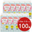 8位! 口コミ数「10件」評価「5」エリエール i:na（イーナ）ソフトパックティシュー 150組10パック×10（100パック）ティッシュ 箱なし コンパクト 日用品 生活必･･･ 