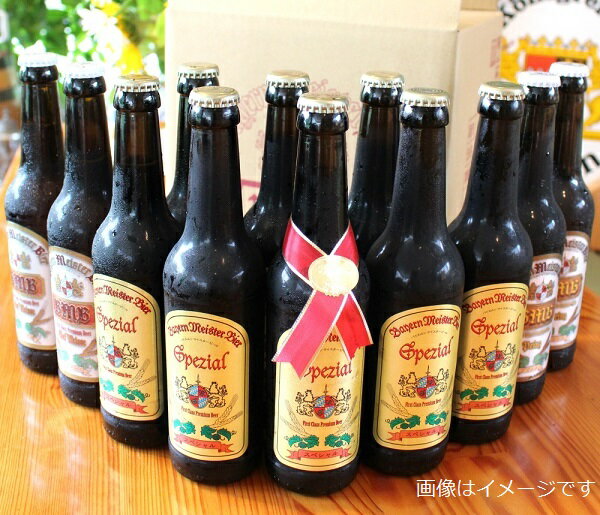 【ふるさと納税】富士山の水を使った地ビール バイエルンマイスタービール 12本セット 330ml 瓶 ビール 地ビール 送料無料 静岡県 富士宮市