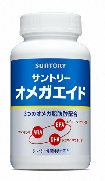 サントリー オメガエイド 360粒 (約60日分) DHA EPA ARA オメガ脂肪酸 サプリ ふるさと納税 ふるさと 送料無料 静岡県 富士宮市