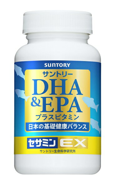 【ふるさと納税】サントリー DHA&EPA+セサミンEX （240粒/約60日分）　DHA EPA セサミン サプリ ふるさと納税 ふるさと 送料無料 静岡県 富士宮市
