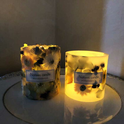 ボタニカルキャンドルランタン＆ホルダーランタン Noriees Candle(ノリーズキャンドル)