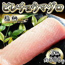 【ふるさと納税】ビンチョウマグロ 脂柵 3柵（約600g）【配送不可：離島】　【 魚貝類 魚 刺身用 刺身用柵 つまみ 肴 お酒のあて 刺身 手巻き寿司 寿司 具材 後味の良い脂 】