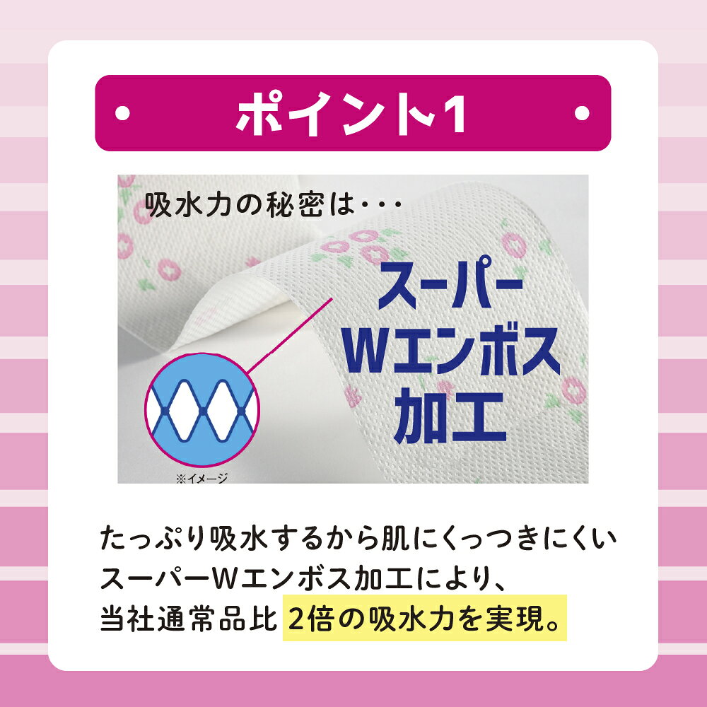 【ふるさと納税】エリエール トイレットペーパー シャワートイレ ダブル フラワープリント 香水付 72個 36個 トイレ 日用品 消耗品 防災 備蓄 水 静岡 島田市　お届け：※寄附数の増加に伴い、通常よりもお届けまでにお時間を頂く場合がございます。