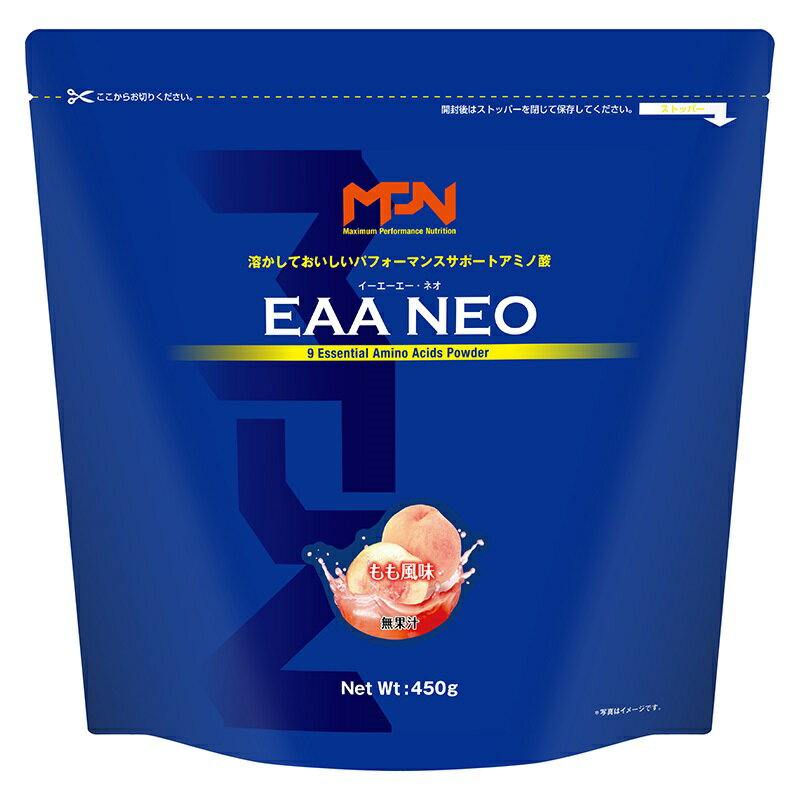 【ふるさと納税】【MPNサプリメント】EAA NEO(イーエーエーネオ)（もも風味）450g(1885)