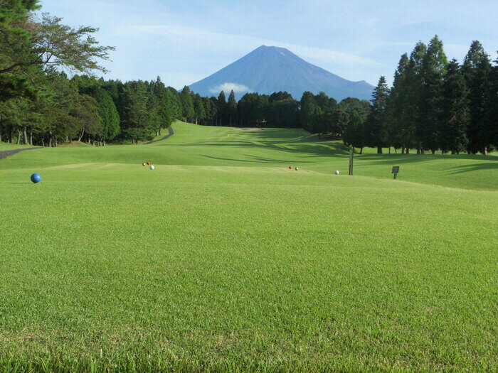 【ふるさと納税】大富士ゴルフクラブ プレーご招待券 (土日祝3名様 セルフプレー 昼食付) 表富士観光 静岡県 富士市(a1172)