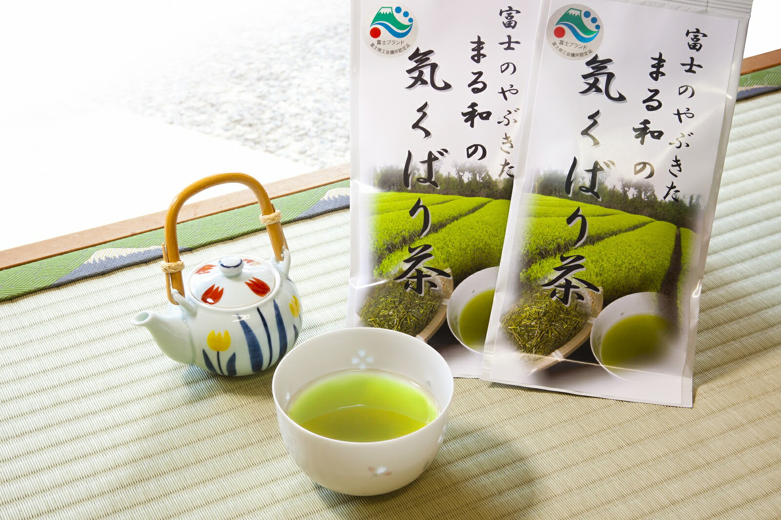 まる和の気くばり茶 煎茶 100g × 1袋 茶葉 富士山麓 こだわり 美味しい お茶の葉 ギフト プレゼント 飲み物 富士のやぶ北茶 日本茶 緑茶 静岡茶 お茶葉 まる和秋山園 富士市 (1480)