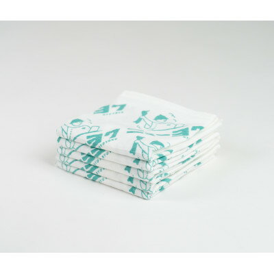 【ふるさと納税】静岡県磐田市産　ガーゼ×パイル　フェイスタオル5枚セット【1633573】