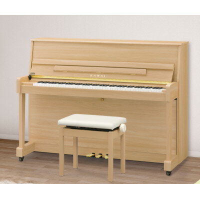 【ふるさと納税】【ピアノ】カワイ KAWAI の新品アップライトピアノNF-15(ライトオーク色)【配送不可地域:離島・沖縄県】【1651859】