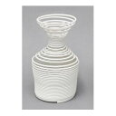【ふるさと納税】SPRING VASE (flower vase)トラディショナル型 ホワイト【1419748】