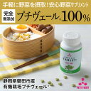 【ふるさと納税】野菜でカルシウム!【完全無添加 プチヴェール(R)100%サプリメント 静岡県磐田市産】_ サプリ プチヴェール タブレット プチヴェール100...