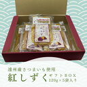 【ふるさと納税】遠州産紅はるか 干しいも(平干し)ギフトボックス 600g(120g×5袋)【1547012】