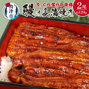 【ふるさと納税】 うなぎ 長蒲焼き 蒲焼 魚 焼津 養殖 約120g×2尾 たれ・山椒付き a19-013