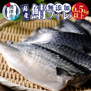 【ふるさと納税】 さば 鯖 フィレ 国内産 熟成 無添加 天然 魚 焼津 無塩 6.5kg以上 a24-033