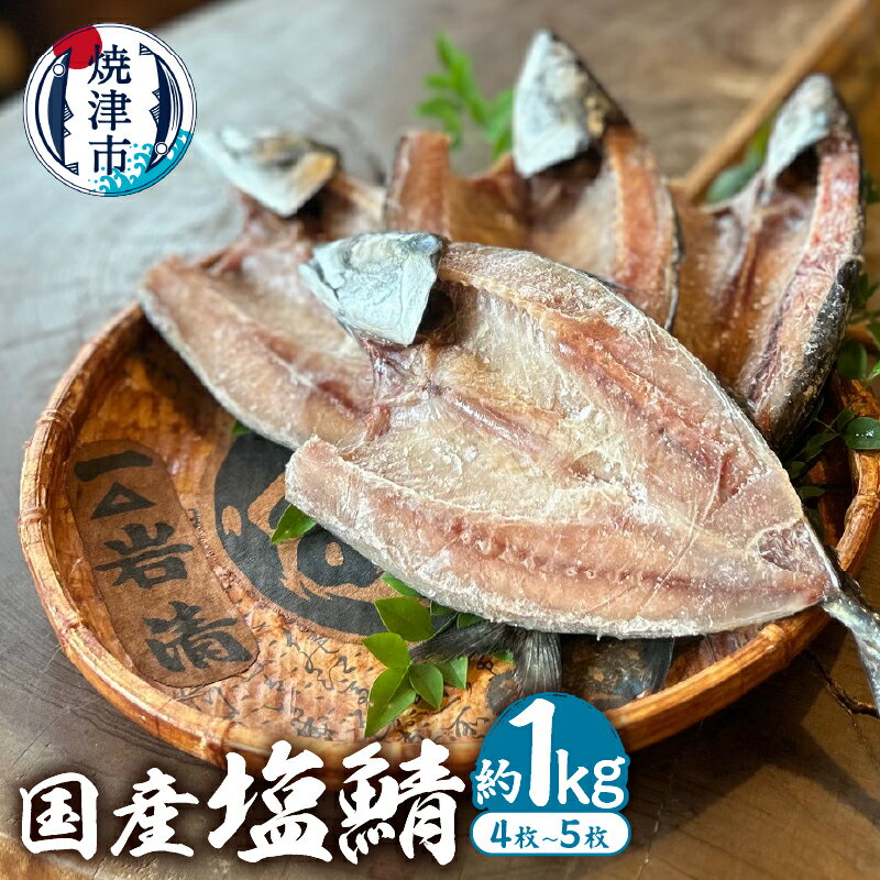 さば 塩鯖 冷凍 岩清 魚 国産 定番 簡易包装 焼津 約1kg 4〜5枚