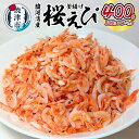  桜えび 駿河湾産 釜揚げ 100g×4パック 天然 冷凍 焼津 魚 a14-034