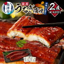 うなぎ 国産 蒲焼き 冷凍 焼津 約200g×2尾 たれ・山椒付き スギヤマ a15-337