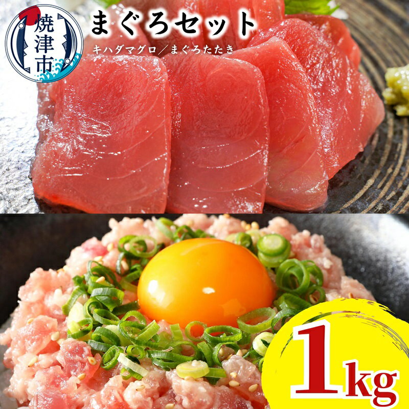 ネギトロ まぐろ キハダマグロ 天然鮪 たたき 切り落とし 小分け セット 計1kg 冷凍 魚 焼津