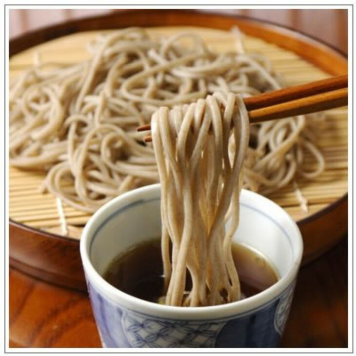 そねの生葛そば(つゆ付き)220g×4袋セット(8食分)〔 生そば 麺類 蕎麦 大村園〕