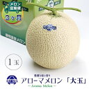 【ふるさと納税】【毎月定期便】アローマメロン白等級(大玉) 1玉 全3回【配送不可地域:離島・北海道・沖縄県】【4013013】