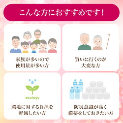 【ふるさと納税】 トイレットペーパー ダブル 108ロール 再生紙 100% 18個 6パック さくら 香り付き 大容量 日用品 国産 新生活 SDGs 備蓄 防災 リサイクル エコ 藤枝製紙･･･ 画像1