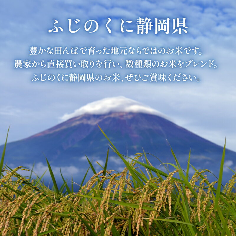 【ふるさと納税】 無洗米 米 ブレンド米 5kg 令和5年産 静岡県産 お米 おこめ ご飯 ごはん 国産 産地直送 静岡県 藤枝市