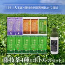 【ふるさと納税】 お茶 藤枝茶 4種 フィルターインボトルパーソナル セット 緑茶 煎茶 玉露 日本茶 和紅茶 国産 ギフト 詰合せ 詰め合わせ 静岡県 藤枝市