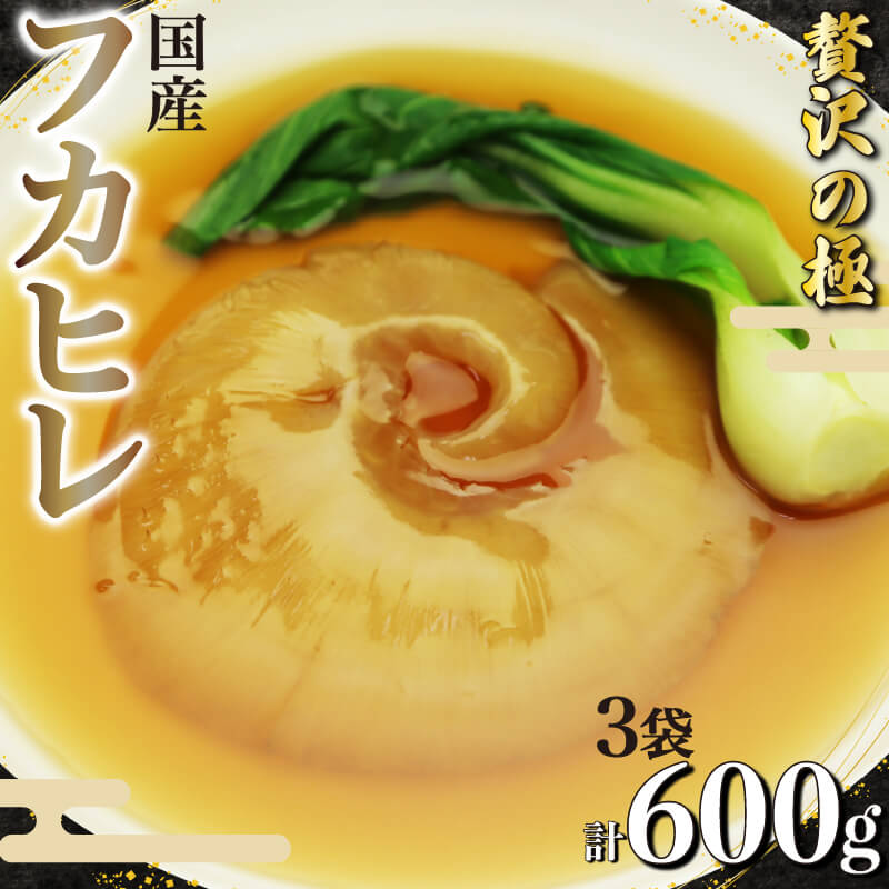 フカヒレ 姿煮 スープ 200g× 3個 計 600g セット 気仙沼産 国産 天然 吉切鮫 湯煎 簡単調理 冷凍 真空パック 本格 中華 料理 おかず 高級 食材 レトルト コラーゲン グルメ 珍味 鱶鰭 ギフト 贈答用 贈り物 プレゼント 静岡県 藤枝市