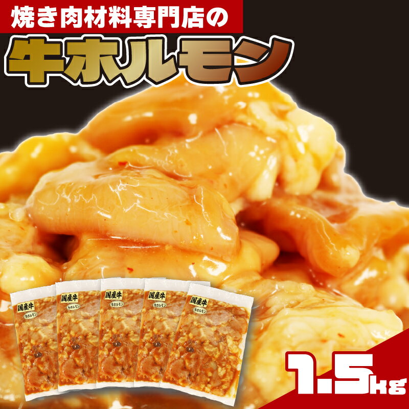 ホルモン 5袋 1.5kg 肉 焼き肉 牛肉 おつまみ お家焼き肉 モツ鍋 小分けお肉 個包装 おかず肉 ごはんのお供 人気 焼肉セット 贈り物 ギフト 静岡県 藤枝市