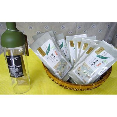 【ふるさと納税】 藤枝産 オーガニック茶おすすめセット 【飲料類・お茶・日本茶・煎茶・雑貨・詰め合わせ】