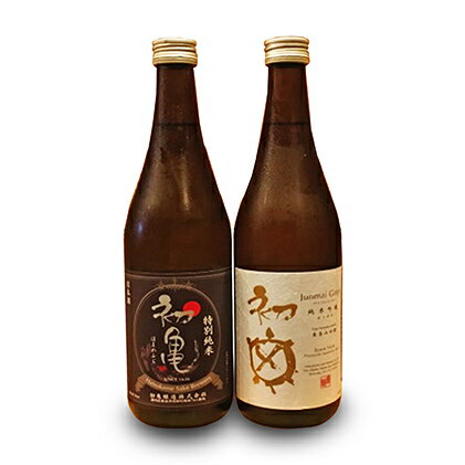 日本酒 初亀 2本 純米吟醸 特別純米 720ml 2本 飲み比べ お酒 セット 宅飲み 家飲み おうち時間 飲み会 アルコール 飲料 静岡県 藤枝市