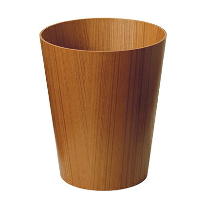 【ふるさと納税】 サイトーウッド　ダストボックス　チークグレイン　Mサイズ　【雑貨・日用品・インテリア・ゴミ箱】のサムネイル