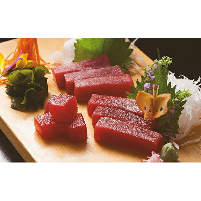 【ふるさと納税】訳有り天然本鮪赤身　【魚貝類・魚介類・まぐろ・マグロ】のサムネイル