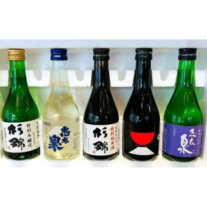 【ふるさと納税】 日本酒 飲み比べ セット 地酒 300ml × 5本 静岡県 お酒 家飲み 宅飲み ギフト 贈り物 杉錦特別本醸造 杉錦特別純米酒 志太泉上撰 志太泉特別本醸造 初亀吟醸