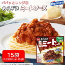 【ふるさと納税】 パパッと レンジ あらびき ミート ソース 130g 15パック パウチ パスタ スパゲッティ 具材 肉 豚肉 簡単 料理 調理 ストック は...