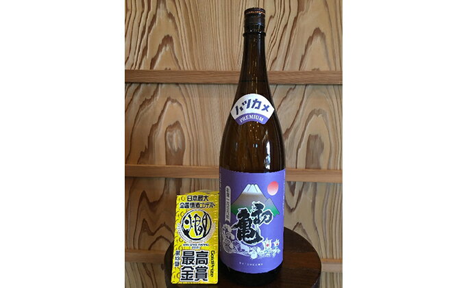 【ふるさと納税】 日本酒 地酒 初亀 1800ml 1升 瓶 お酒 静岡県産 山田錦 ご当地 宅飲み 家飲み 晩酌 おうち時間 飲み会 アルコール 飲料 静岡県 藤枝市 2