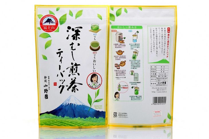 創業百年を越えた、老舗の深蒸し煎茶ティーバッグ×5袋 深蒸しだから、味・色が濃く本格的な味わい