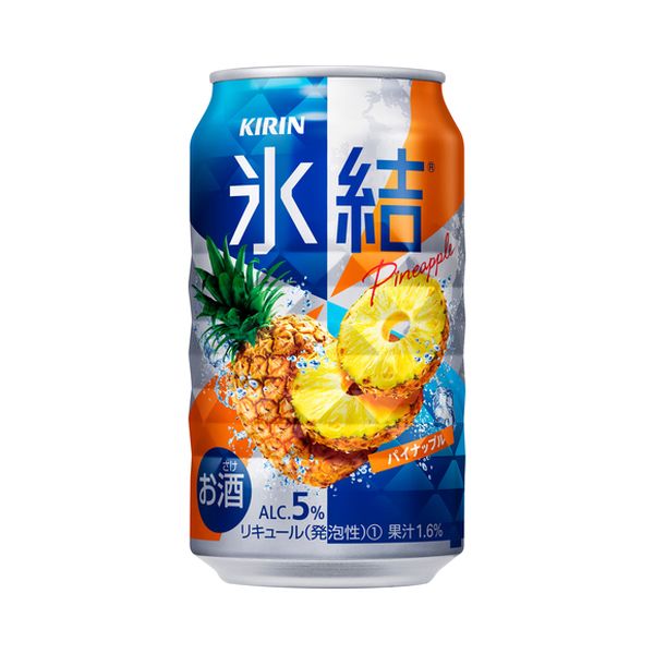 2185.キリン氷結 パイナップル 350ml 1ケース(24本)[お酒 チューハイ]