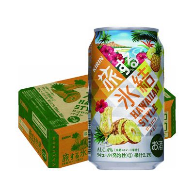 キリン旅する氷結 ロコロコパイン 350ml×24本(1ケース)【お酒 チューハイ】